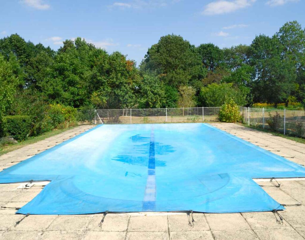 Pool cover. Cost-Effective Pool Maintenance Options in Westchester.
