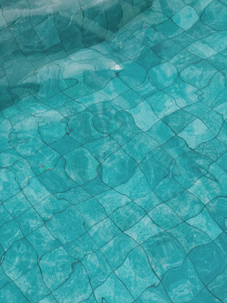 Surface of pool. Cost-Effective Pool Maintenance