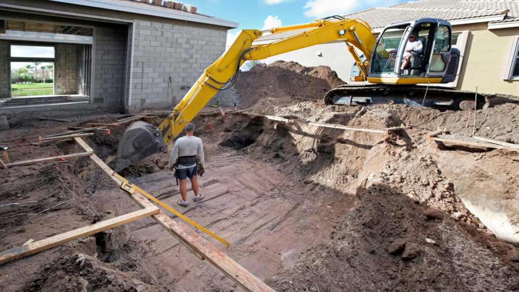 Marin Pool Construction Services - Excavation