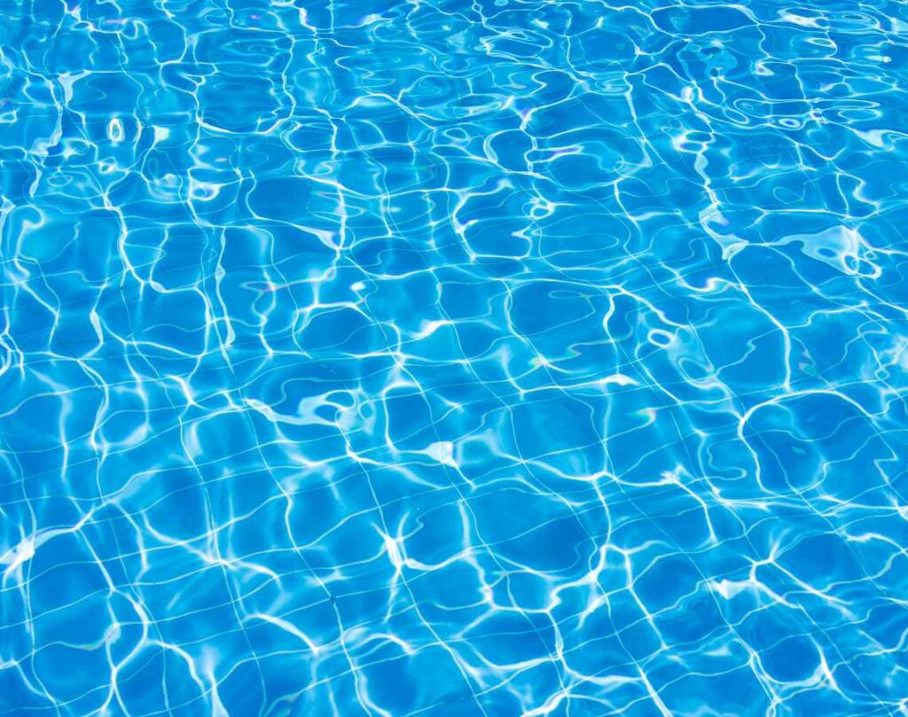 Pool water